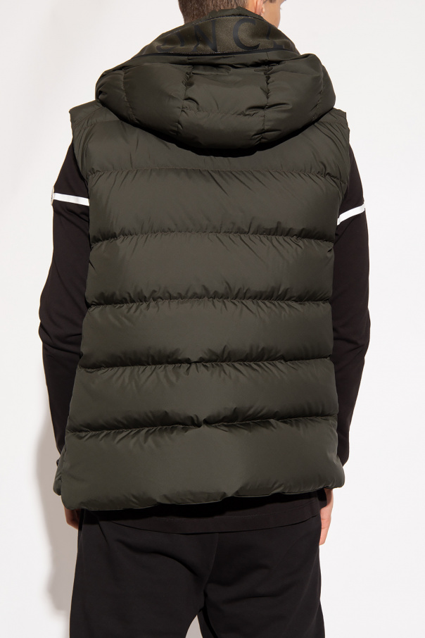 MONCLER CARDAMINE GILET DARK GREEN Cardamine' down vest